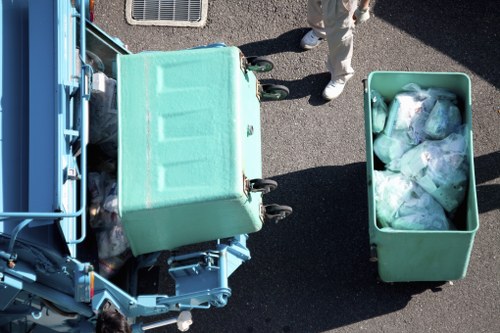 Eco-friendly waste disposal during clearance