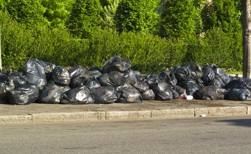 Clean and safe construction site after waste removal